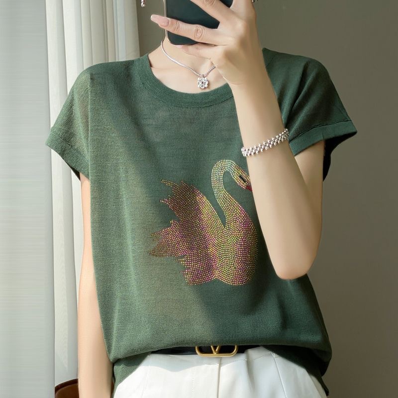 竹節棉針織短袖