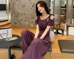 亮片鏤空兩件套